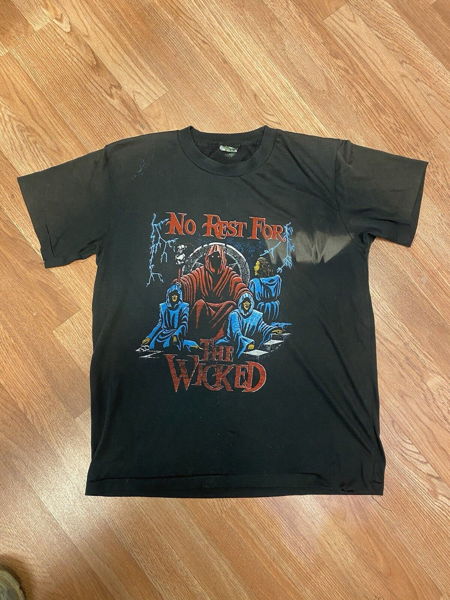 Vintage Ozzy Osborne Shirt No Rest For The Wicked Concert Shirt