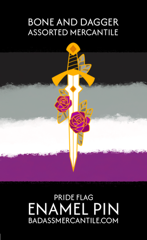 Pride Sword Enamel Pin