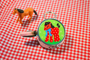 Pony Ashtray Keychain