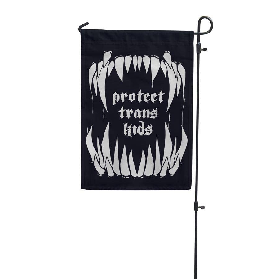 Protect Trans Kids Garden Flag