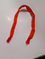 Barbie #1478 Shift Into Knit 1969 Red Orange Fringe Scarf Mod Era