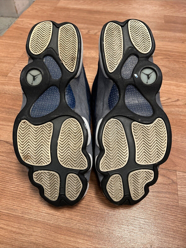 Size 13 Jordan 13 Retro Mid Flint As is. NO LACES NO BOX