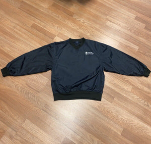 Cedar Fair Jacket Medium Pullover In Navy Black