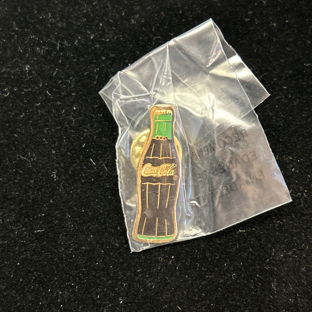 Deadstock Vintage Coca Cola Pin Sealed 80s 90s Jacket Pin 