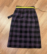 VTG Brendella Irish Kilt Tartan Plaid  Skirt Wool Ireland Size Xxs 24” Waist