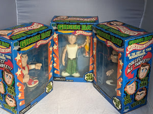 GREEN DAY 3 International Super Action Figures Lot 2004 