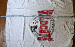 Vintage Arizona Wildcats T-shirt XL Single Stitch 90s As Is 