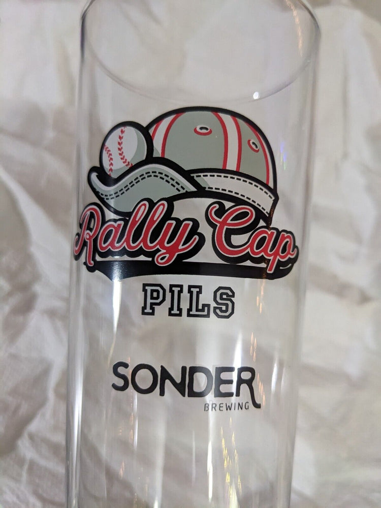 SONDER BREWING Ohio Rally Cap Pils Glass craft beer brewery 