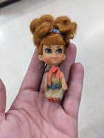 Vintage Mattel Liddle Kiddles Teresa Touring DOLL - from Kiddles n Kars set