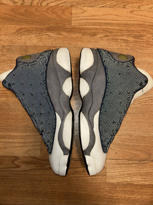 Size 13 Jordan 13 Retro Mid Flint As is. NO LACES NO BOX