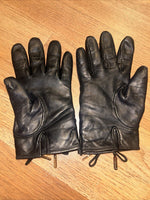 COACH GLOVES WOMENS 6.5 Soft SHEEP LEATHER LINED Black