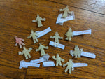 Vintage M.U.S.C.L.E. Men Figures Muscle men  glow in dark Mini Charms Rare KO