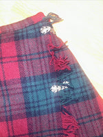 VINTAGE LOCH KILT MADE IN SCOTLAND 100% WOOL . PRE-OWNED XS 28" Mens 