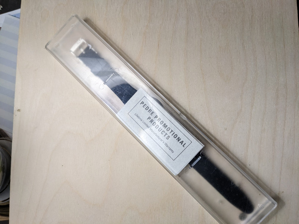 Rare 100 year anniversary Ford Thunderbird black patent watch untested