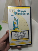 TV's Magic Memories 1964 NY World's Fair Lowell Thomas VHS found footage 