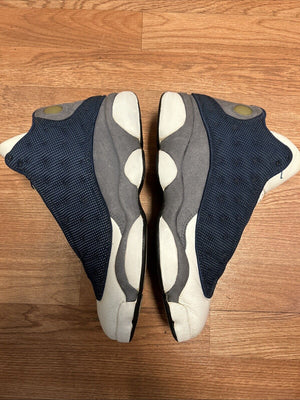 Size 13 Jordan 13 Retro Mid Flint As is. NO LACES NO BOX
