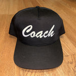 COACH SNAPBACK BASEBALL CAP  GYM  CAP  TEAM COACH  HEAD COACH