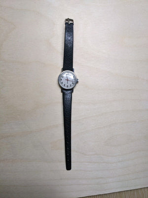 Vintage Timex Watch Women Silver Tone Date Dial Manual Wind EUC