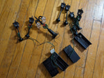 AC/DC Operated Miniature Lighted Lamp Posts Lot 