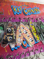 Lot of 5 Surfboard Key chains Luau Pool Party Favors