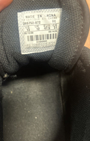 Nike ACG Mens High Size 13 Black Grey Neon EUC rare 