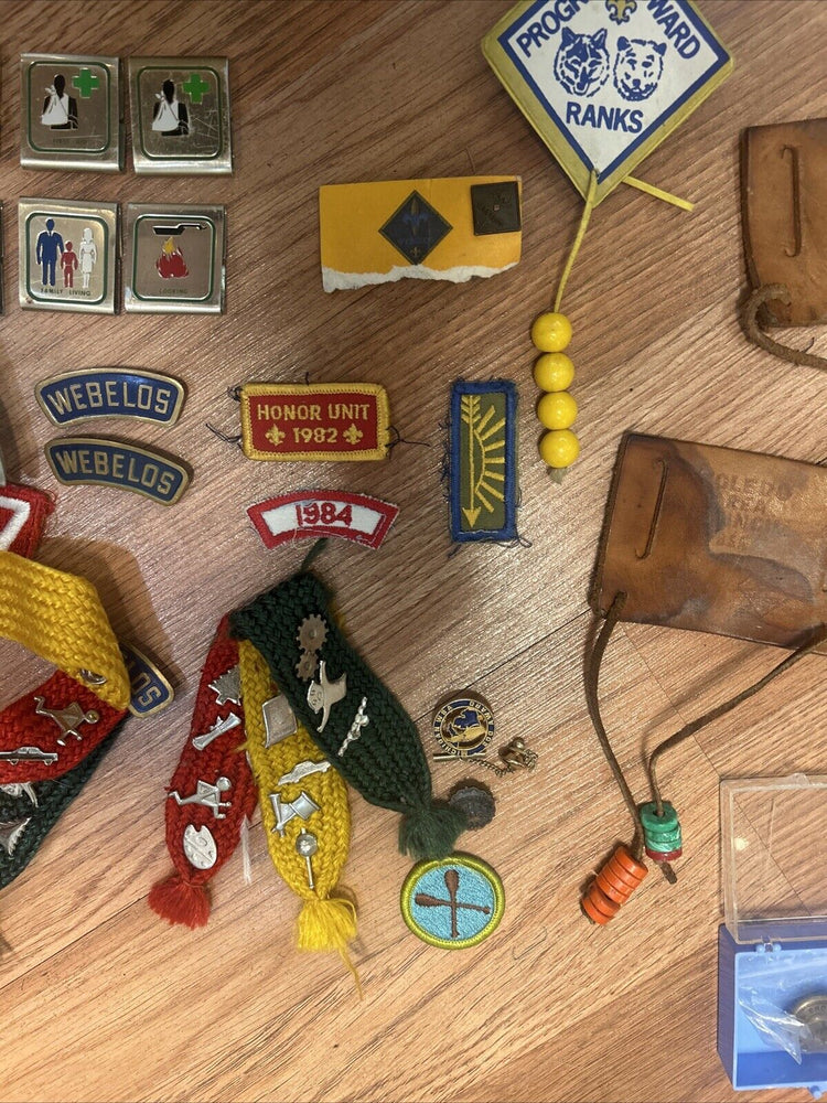 Vintage Boy Scouts & Girl Scouts Patch Lot 