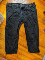 Wrangler Men's Sz 52 x 32 Vintage black Jeans 