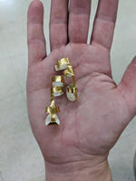 Vintage Mattel Rock Flowers #1167 Gold Gladiator Sandals
