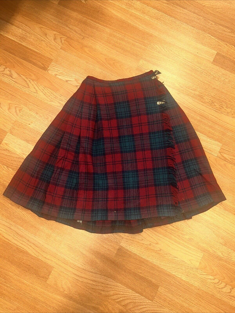 VINTAGE LOCH KILT MADE IN SCOTLAND 100% WOOL . PRE-OWNED XS 28" Mens 