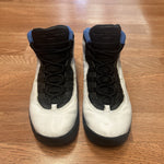 Air Jordan 10 Retro Orlando Blue Gradeschool Size 7Y NO INNER SOLES