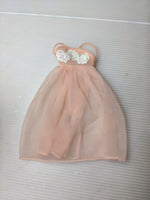 Vintage Barbie Doll DREAMLAND #1669 Nightgown 1960s Peach As Is  Loose Button