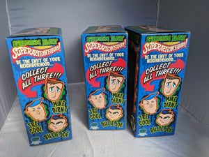 GREEN DAY 3 International Super Action Figures Lot 2004 