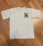 Texas Longhorns Short Sleeve Shirt Men's Gray DEADSTOCK Vintage Small