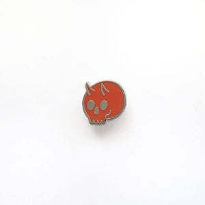These Things - Lil demon skull enamel pin