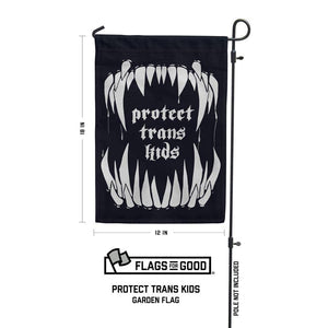 Protect Trans Kids Garden Flag