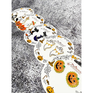 Halloween Theme Post Large Earring Set