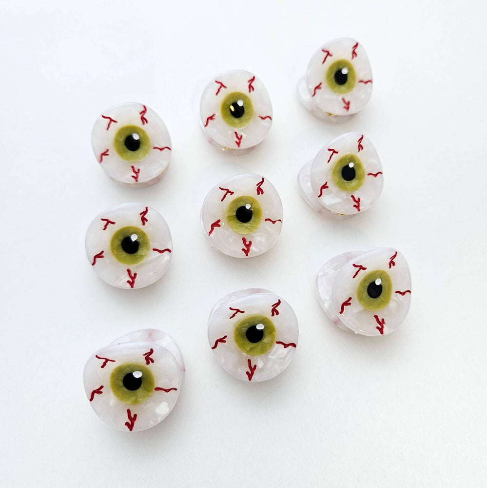 Eyeball hair clip