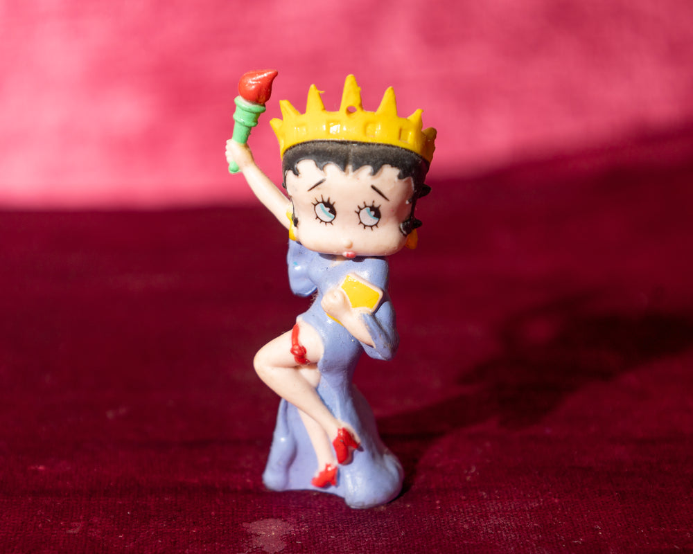 1986 Betty Boop Miniature Figurine Set