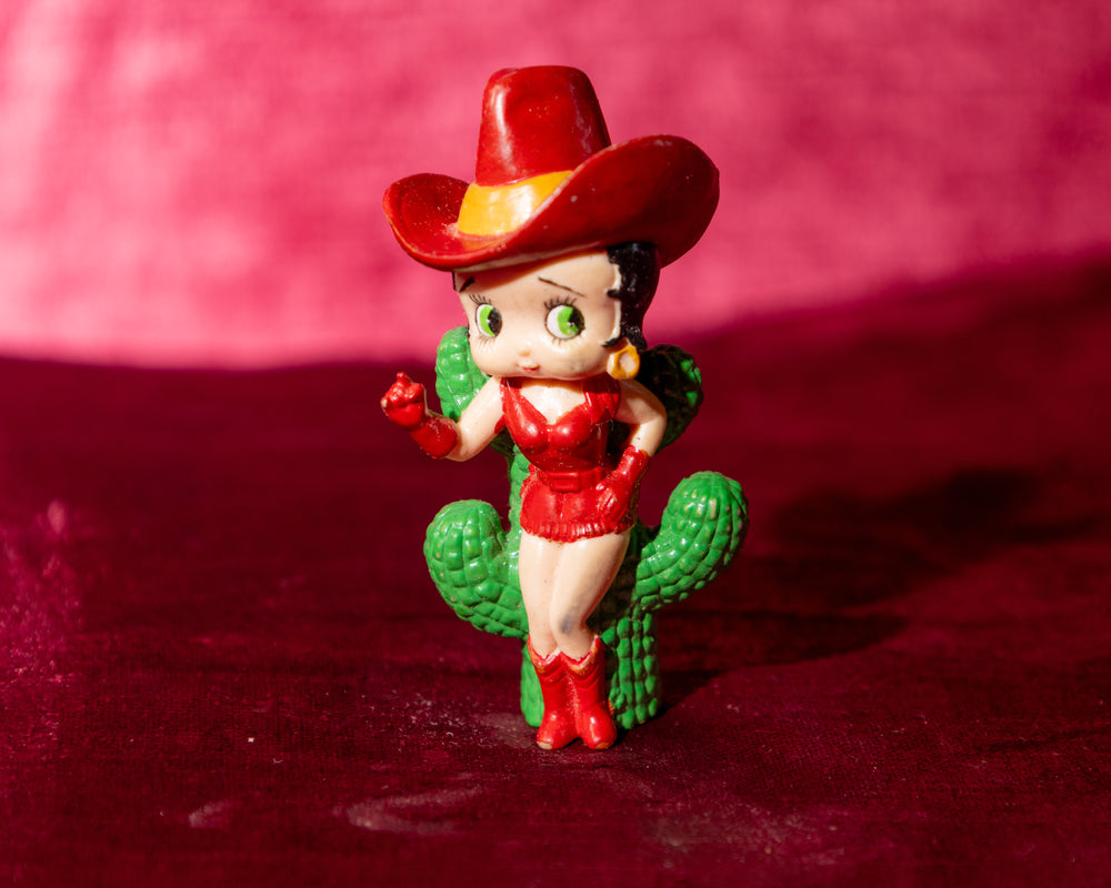 1986 Betty Boop Miniature Figurine Set