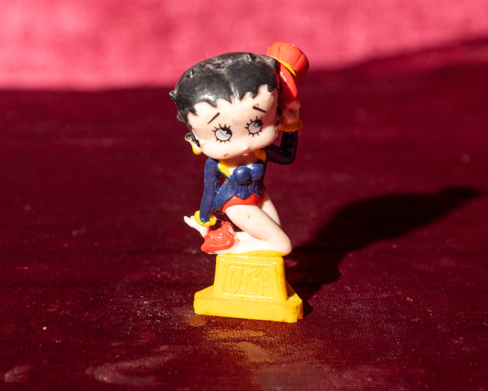 1986 Betty Boop Miniature Figurine Set