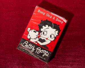 Betty Boop “Boop Oop A Doop” Red & Black Playing Cards – Sealed