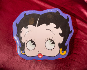 Betty Boop Souvenir Activity Set – Face-Shaped Container (1996, Complete)