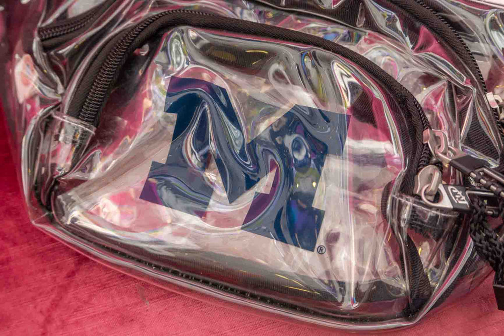 University of Michigan Clear Stadium-Approved Waist Bag