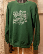 Stu’s House x House of Dow Collaboration Sweatshirt – Green or Red