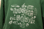 Stu’s House x House of Dow Collaboration Sweatshirt – Green or Red