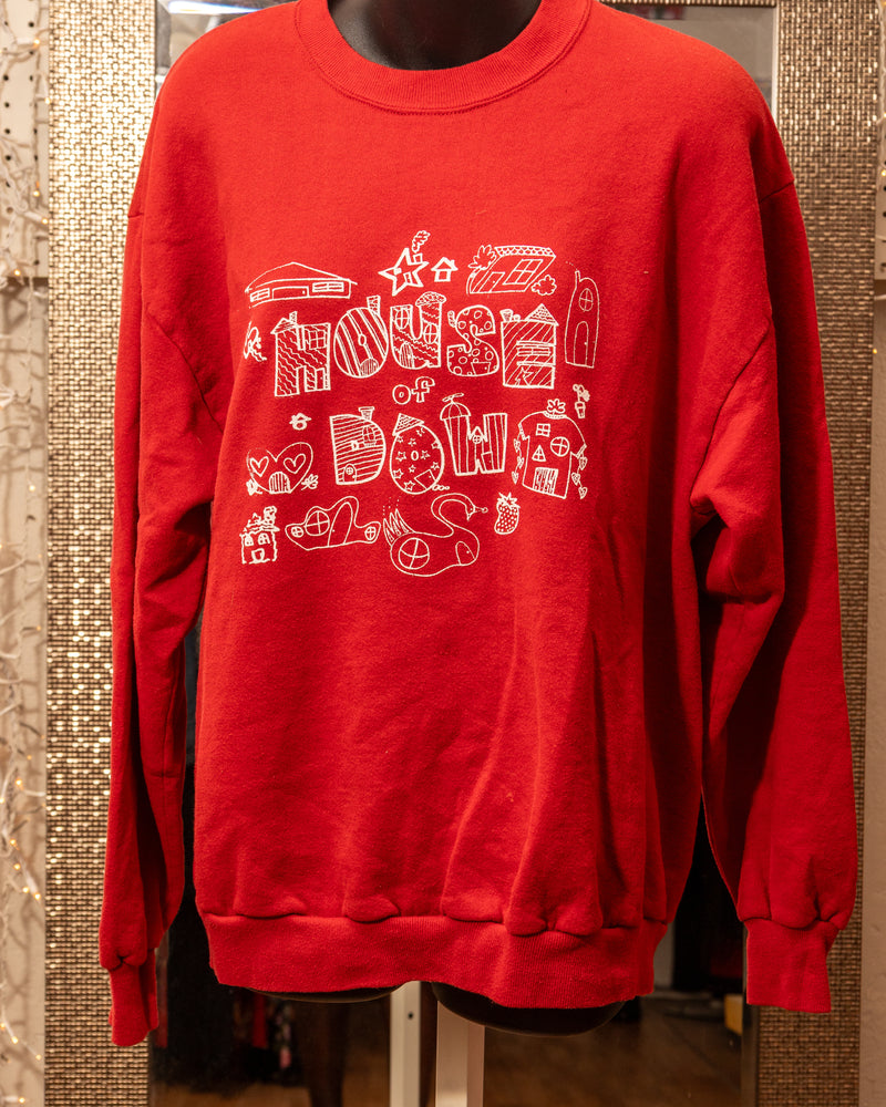 Stu’s House x House of Dow Collaboration Sweatshirt – Green or Red