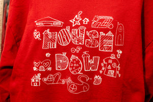 Stu’s House x House of Dow Collaboration Sweatshirt – Green or Red