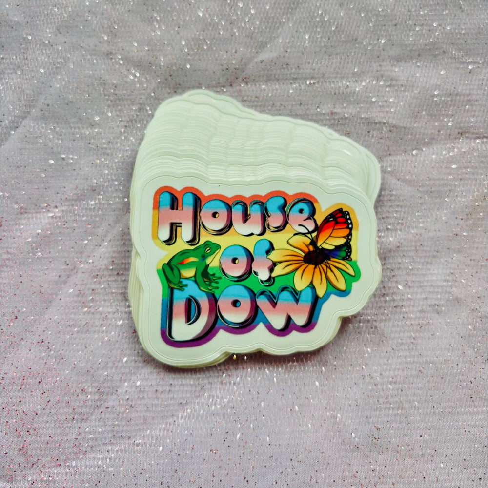 House of Dow Artist Stickers – Illustrated by Kira Mitchell