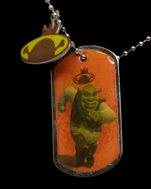 Shrek the Third Dogtag Necklace (Shreklace)