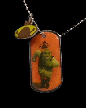 Shrek the Third Dogtag Necklace (Shreklace)